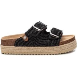 Refresh 172720 Ciabatte Donna Doppia Fascia Regolabile Platform Nero