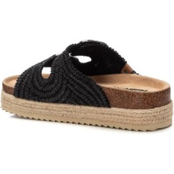Refresh 172720 Ciabatte Donna Doppia Fascia Regolabile Platform Nero 2