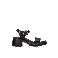Refresh 175283 Scarpe Donna Sandali con Tacco Basso Nero