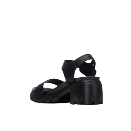 Refresh 175283 Scarpe Donna Sandali con Tacco Basso Nero