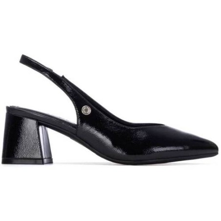 Refresh 175073 Scarpe Donna Sling Back con tacco Medio Nero
