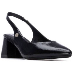 Refresh 175073 Scarpe Donna Sling Back con tacco Medio Nero 2