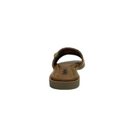Refresh 175219 Sandali Ciabatta Donna Flat Camel