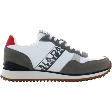 Napapijri NP0A8B9NK011 COSMOS Sneaker Uomo Stringate Bianco/Grigio/Blu