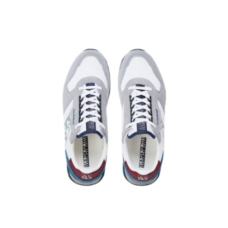 Napapijri NP0A8B31K011 VIRTUS Sneaker Uomo Stringate Bianco/Grigio/Blu