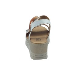 Cinzia Soft LF153A 001 Sandalo Donna Zeppa Media Bianco 2
