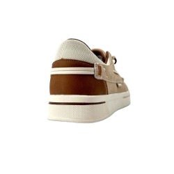 Refresh 175530 Mocassino Uomo Con Lacci Beige 2
