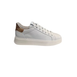 Alviero Martini 1a Classe Z U191 578B Sneaker Uomo Stringato Bianco Geo Classic