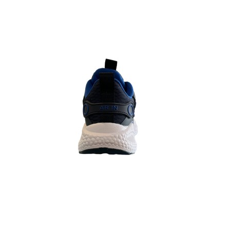 AR.IN 1606 Scarpe Bambino Sneaker Lacci Regolabili Blu