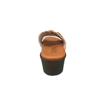 Cinzia Soft NG8973 003 Sandali Donna Tacco Medio Taupe