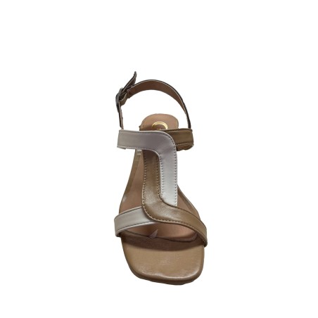 Cri Chic 3638 1 Scarpe Sandalo Donna con Cinturino alla Caviglia Tacco Medio Multicolor
