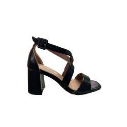 Cri Chic 3638 4 Scarpe Sandalo Donna con Cinturino Incrociato Medio Nero