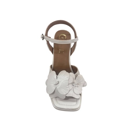 Cri Chic 3639 2 Scarpe Sandalo Donna con Cinturino Tacco Alto Beige