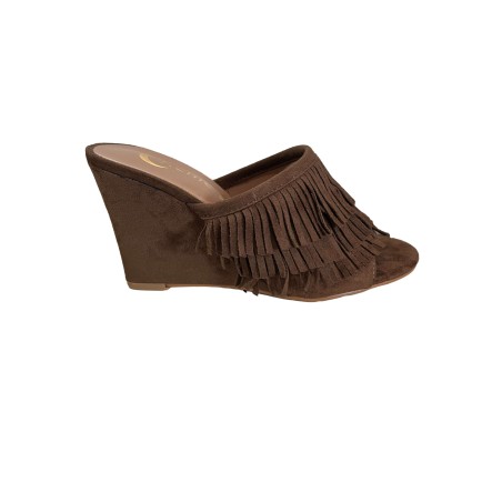 Cri Chic 3633 2 Scarpe Sandalo Zeppa Donna Testa Di Moro