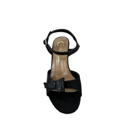 Cri Chic 3636 3 Scarpe Donna Sandalo con Cinturino alla Caviglia Tacco Medio Nero 2
