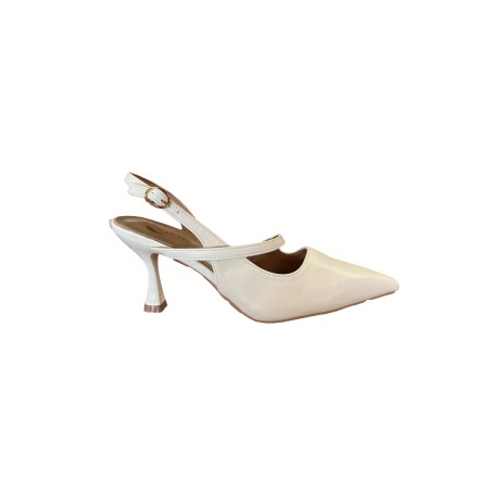 Cri Chic 3624 6 Sling Back Scarpe Donna con Cinturino Tacco Medio Burro