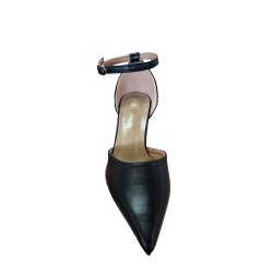 Cri Chic 3624 4 Decolletè Scarpe Donna con Cinturino Tacco Medio Nero 2