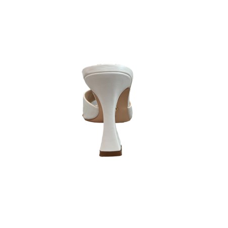 Gold & Gold GD386 Sandalo Donna Tacco Alto con Accessorio Bianco