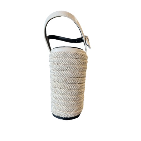 Paciotti 4US 126 Sandali Donna con Tacco Alto Cinturino alla Caviglia e Fascia Beige