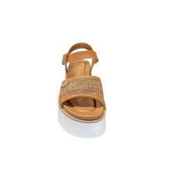 Paciotti 4US 4BN206 Sandalo Donna Platform Cuoio 2