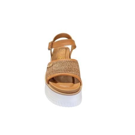 Paciotti 4US 4BN206 Sandalo Donna Platform Cuoio