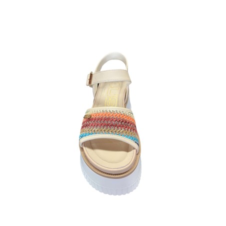 Paciotti 4US 4BN206 Sandalo Donna Platform Multicolor 