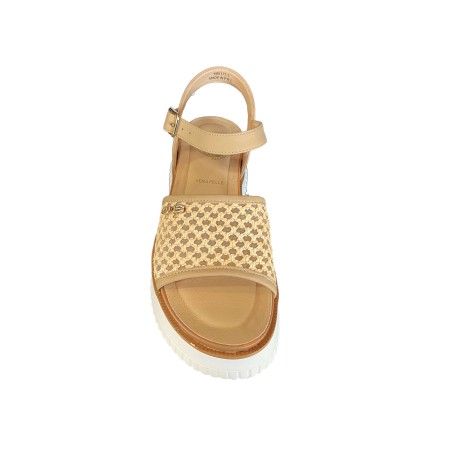 Paciotti 4US 4BX177-1 Sandalo Donna con Fascia Cuoio