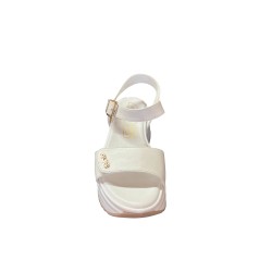 Paciotti 4US 4BN198 Sandalo Donna Platform con Fascia a Strappo Bianco 2