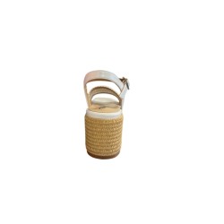 Renato Balestra 316 Sandali Donna Con Zeppa White 2