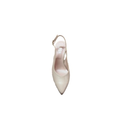 Sofia 7094 Scarpa Slig Back Donna Tacco Alto Nude 