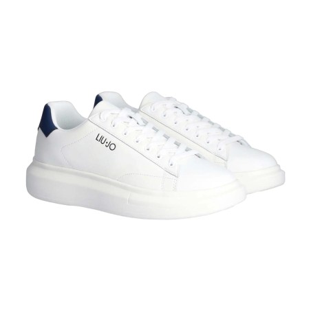 Liu Jo BIG 01 Sneakers Uomo Stringate White Blue