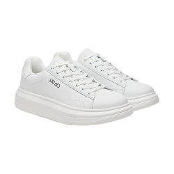 Liu Jo BIG 01-SNEAKER Uomo Stringate Total White