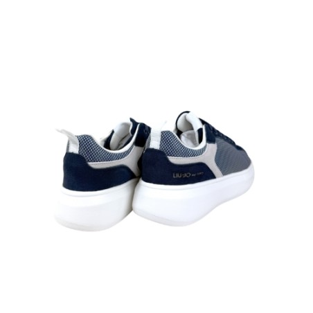 Liu Jo BIG05 Sneakers Uomo Stringate Blue White