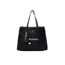 Gattinoni COLORSOUL BIGE98201WZCBP8 L. Shopping Hobo Nylon Donna Black
