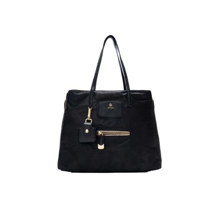 Gattinoni COLORSOUL BIGE98201WZCBP8 L. Shopping Hobo Nylon Donna Black