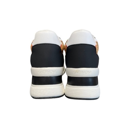 Gattinoni Planetarium New EDISON 6338 Scarpe Donna Sneakers Stringate Black Classic