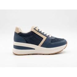 Gattinoni Planetarium New EDISON 6338 Scarpe Donna Sneakers Stringate Denim Classic
