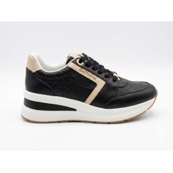 Gattinoni Planetarium New EDISON 6338 000 Scarpe Donna Sneakers Stringate Black