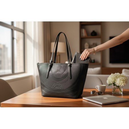 Gattinoni PLANETARIUM BEGKP8305WVK000 Shopping Bag Donna Nero