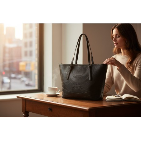 Gattinoni PLANETARIUM BEGKP8305WVK000 Shopping Bag Donna Nero