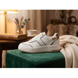 Gattinoni Planetarium New ROSS 6339 854 Scarpe Donna Sneakers Stringate White Classic 2