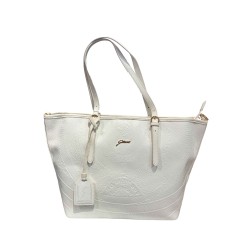 Gattinoni PLANETARIUM BEGKP8305WVK800 Shopping Bag Donna Bianco