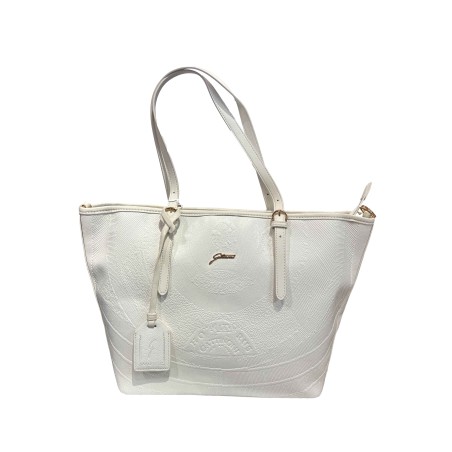Gattinoni PLANETARIUM BEGKP8305WVK800 Shopping Bag Donna Bianco