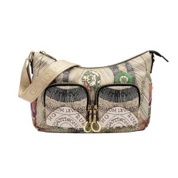 Gattinoni MAYA BIGMX6728WIL003 Hobo Nylon Donna Beige