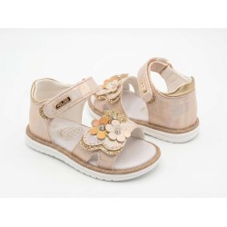 Paciotti 4US M25029 Sandali Bambina con Velcro Beige