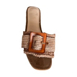 Gold & Gold GK223 Ciabatta Donna Con Accessorio Brown 2