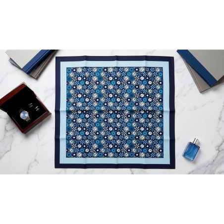 Gattinoni Teodosia AENTD2079WPOLA9 Foulard Donna 90x90 cm Lapislazzuli