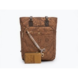 Gattinoni MAYA BEG268308WYL500  Borsa Zaino Donna Nylon Brown
