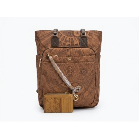 Gattinoni MAYA BEG268308WYL500  Borsa Zaino Donna Nylon Brown