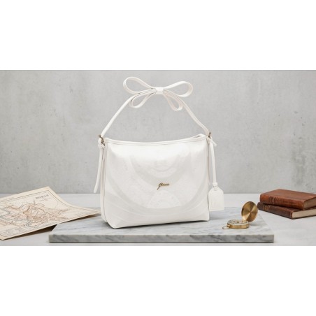 Gattinoni PLANETARIUM BEGKP8302WVK800 Borsa Hobo Donna Bianco